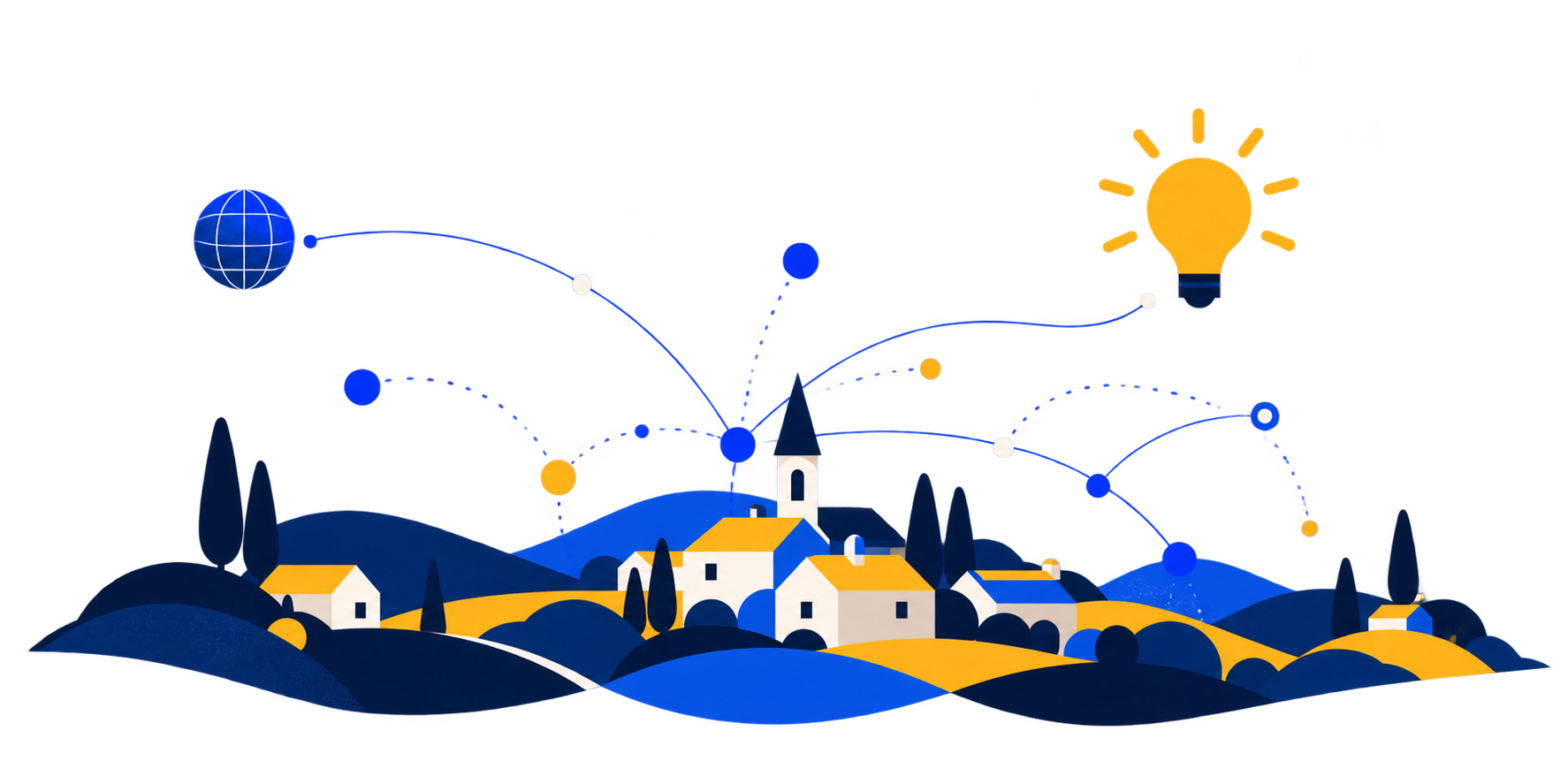 Ilustración del estudio y su forma de trabajar
